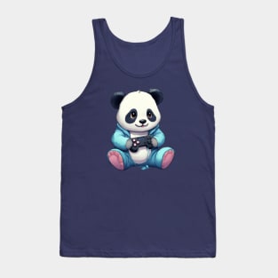 Gamer Panda Tank Top